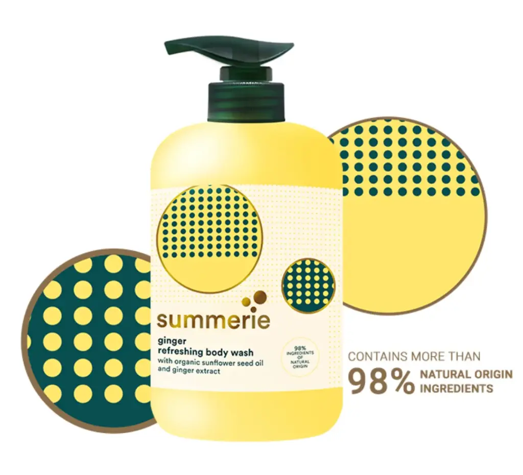 Summerie Ginger Body Wash for Women | Refreshing and Anti-Inflammatory