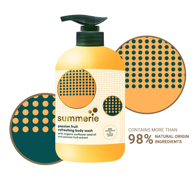 Summerie Passionfruit Body Wash for Women | Repairs Photoaging