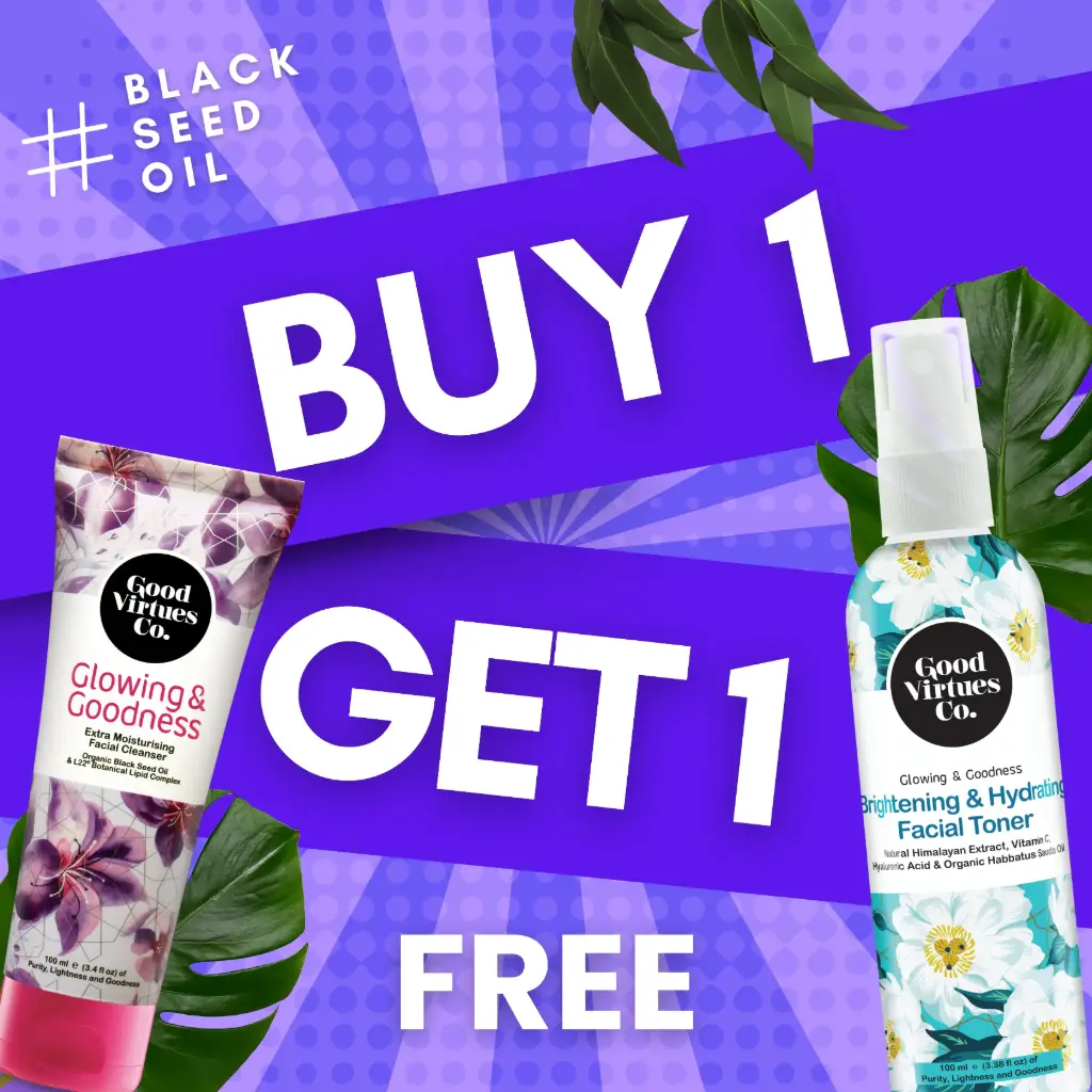 Buy 1 Get 1 Free on ALL Good Virtues Co Face Care