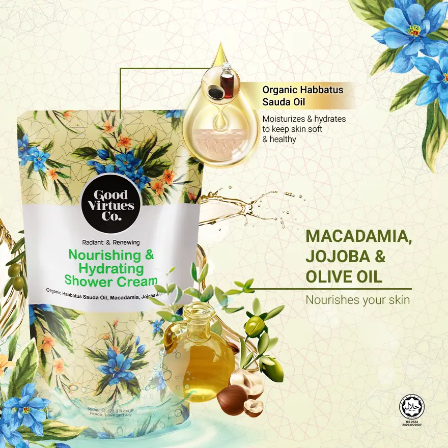 Good Virtues Co. Nourishing & Hydrating Shower Cream 