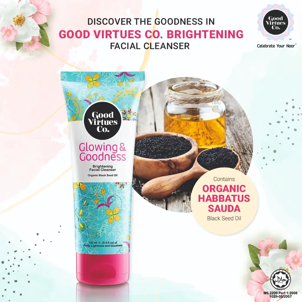 Good Virtues Co. Brightening & Hydrating Facial Cleanser | 100ml
