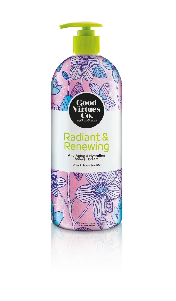 Good Virtues Co. Anti-Aging & Hydrating Shower Cream