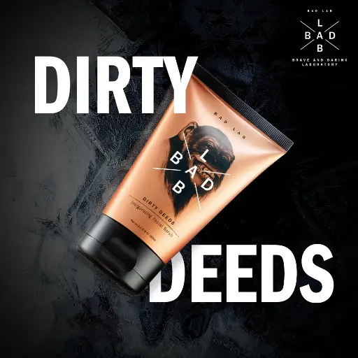 Bad Lab Dirty Deeds Invigorating Facial Scrub for Men | 100 ml