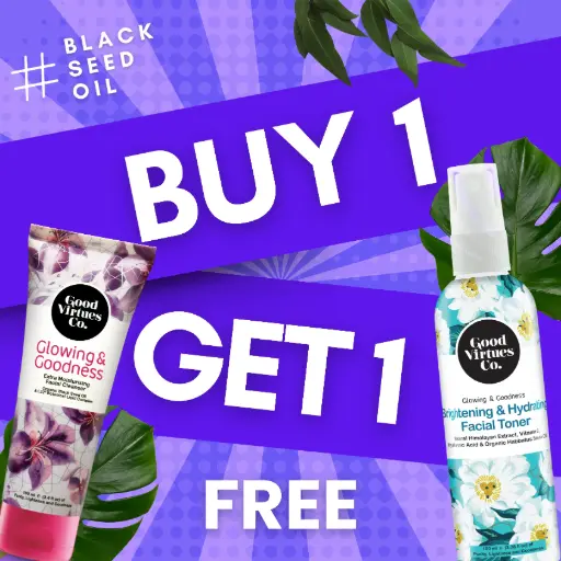 Buy 1 Get 1 Free on ALL Good Virtues Co Face Care