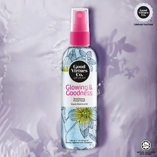 [9555723800020] Good Virtues Co. Brightening & Hydrating Facial Toner | 100ml