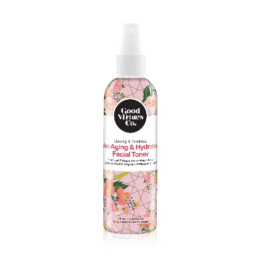 [9555723803236] Good Virtues Co. Anti-Aging Facial Toner with Fermented Black Bee Honey Extract and Hyaluronic Acid | 100ml
