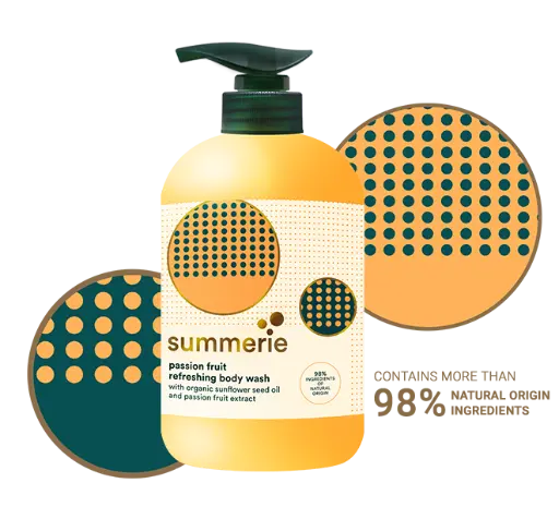 Summerie Passionfruit Body Wash for Women | Repairs Photoaging